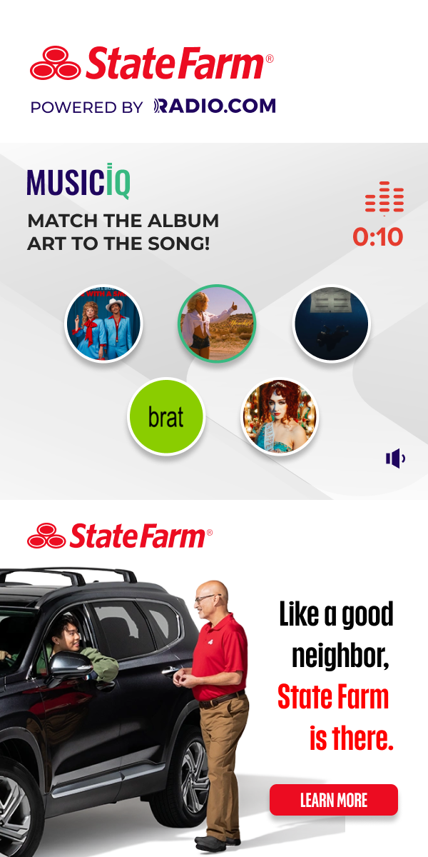 MusicIQ State Farm — select song